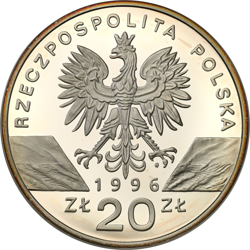 III RP. 20 złotych 1996 Jeż
